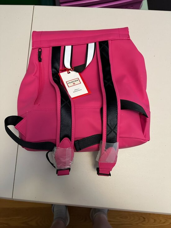 Rare NWT Hunter x Target Small Rubberized Backpack - Dragon Fruit Pink